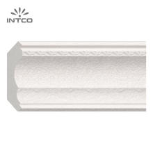 INTCO Wholesale 8cm Quick Install Waterproof Home Accessories Decoration PS Plastic Kitchen Cabinet Crown Moulding